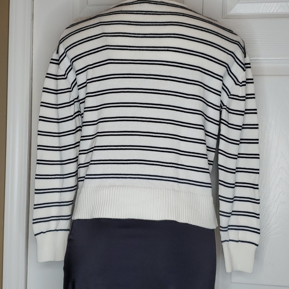 Everlane The Boxy Cotton Striped - Size Small - Picture 4 of 6